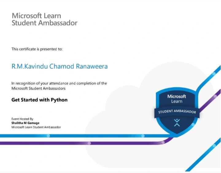 Get Started with Python Certificate
