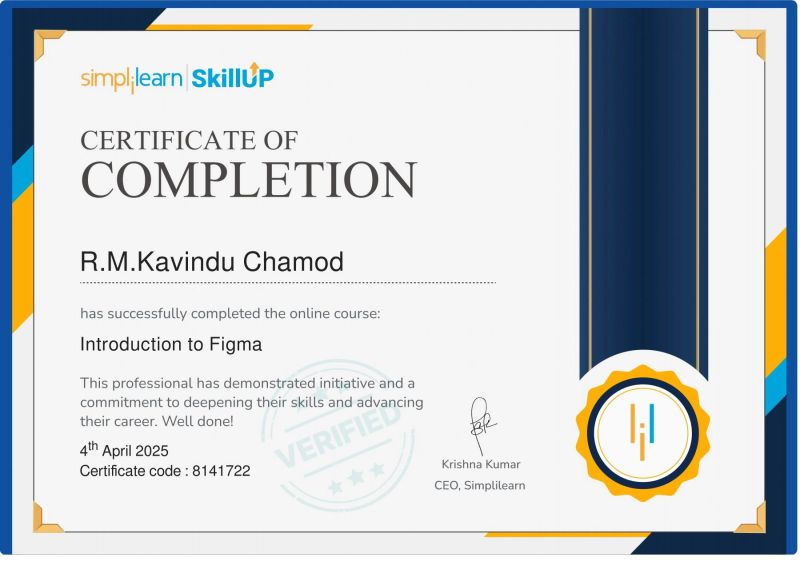 Introduction to Figma Basics Certificate