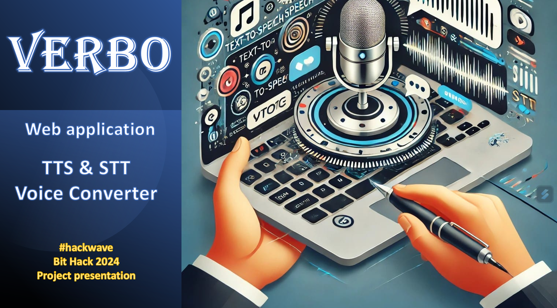 Verbo Voice Converter Web App